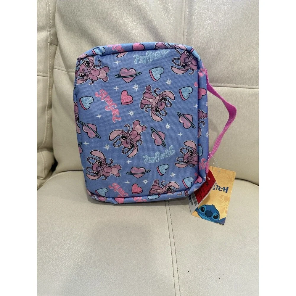 Disney Stitch Lilo & Stitch Lunch Bag Insulated Purple NWT